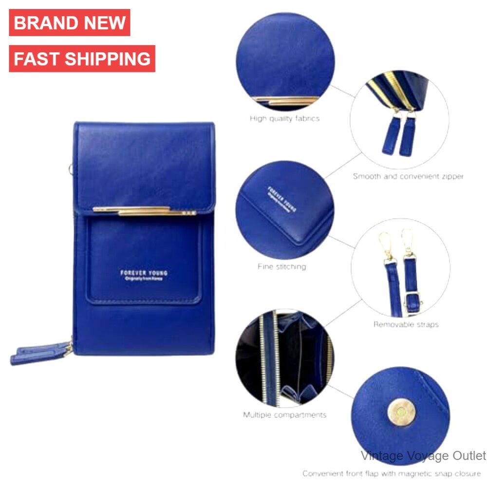 Small Touchscreen Crossbody Bag, Adjustable Strap… - image 5